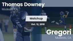 Matchup: Thomas Downey vs. Gregori  2018