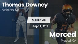 Matchup: Thomas Downey vs. Merced  2019