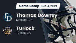 Recap: Thomas Downey  vs. Turlock  2019