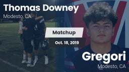 Matchup: Thomas Downey vs. Gregori  2019