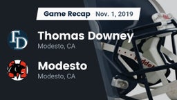 Recap: Thomas Downey  vs. Modesto  2019