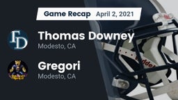 Recap: Thomas Downey  vs. Gregori  2021