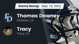 Recap: Thomas Downey  vs. Tracy  2022