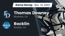 Recap: Thomas Downey  vs. Rocklin  2023