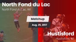 Matchup: North Fond du Lac vs. Hustisford  2017
