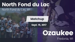 Matchup: North Fond du Lac vs. Ozaukee  2017