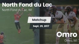 Matchup: North Fond du Lac vs. Omro  2017