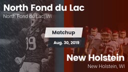 Matchup: North Fond du Lac vs. New Holstein  2019