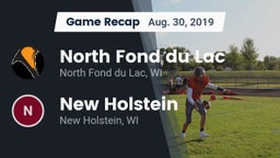 Recap: North Fond du Lac  vs. New Holstein  2019