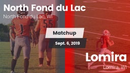 Matchup: North Fond du Lac vs. Lomira  2019