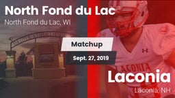 Matchup: North Fond du Lac vs. Laconia  2019