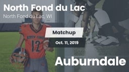 Matchup: North Fond du Lac vs. Auburndale 2019