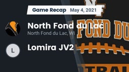 Recap: North Fond du Lac  vs. Lomira JV2 2021