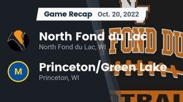 Recap: North Fond du Lac  vs. Princeton/Green Lake  2022