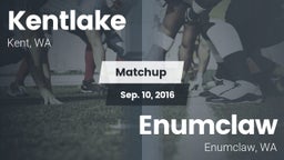 Matchup: Kentlake  vs. Enumclaw  2016