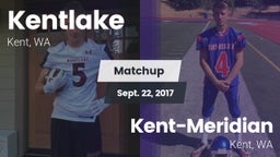 Matchup: Kentlake  vs. Kent-Meridian   2017