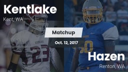 Matchup: Kentlake  vs. Hazen  2017