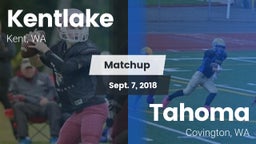 Matchup: Kentlake  vs. Tahoma  2018
