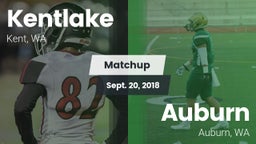 Matchup: Kentlake  vs. Auburn  2018