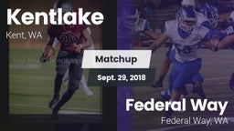 Matchup: Kentlake  vs. Federal Way  2018