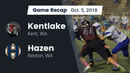 Recap: Kentlake  vs. Hazen  2018