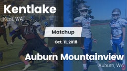 Matchup: Kentlake  vs. Auburn Mountainview  2018