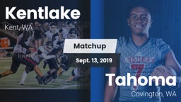 Matchup: Kentlake  vs. Tahoma  2019