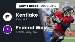 Recap: Kentlake  vs. Federal Way  2019