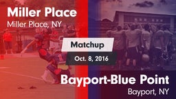 Matchup: Miller Place High vs. Bayport-Blue Point  2016