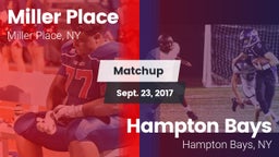 Matchup: Miller Place High vs. Hampton Bays  2017
