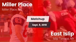 Matchup: Miller Place High vs. East Islip  2018