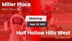 Matchup: Miller Place High vs. Half Hollow Hills West  2018