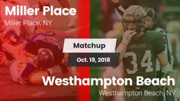 Matchup: Miller Place High vs. Westhampton Beach  2018