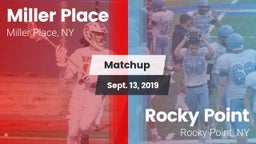 Matchup: Miller Place High vs. Rocky Point  2019