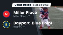 Recap: Miller Place  vs. Bayport-Blue Point  2022