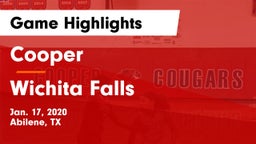 Cooper  vs Wichita Falls  Game Highlights - Jan. 17, 2020