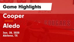 Cooper  vs Aledo  Game Highlights - Jan. 28, 2020