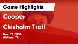 Cooper  vs Chisholm Trail  Game Highlights - Nov. 20, 2020