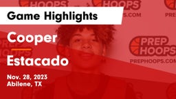 Cooper  vs Estacado  Game Highlights - Nov. 28, 2023