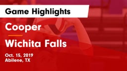 Cooper  vs Wichita Falls  Game Highlights - Oct. 15, 2019