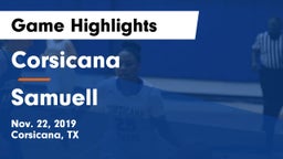 Corsicana  vs Samuell  Game Highlights - Nov. 22, 2019