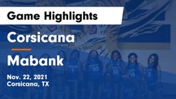 Corsicana  vs Mabank  Game Highlights - Nov. 22, 2021