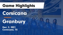 Corsicana  vs Granbury  Game Highlights - Dec. 2, 2021