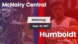 Matchup: McNairy Central vs. Humboldt  2017
