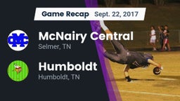 Recap: McNairy Central  vs. Humboldt  2017