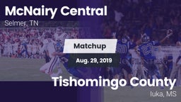 Matchup: McNairy Central vs. Tishomingo County  2019