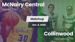 Matchup: McNairy Central vs. Collinwood  2020