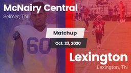 Matchup: McNairy Central vs. Lexington  2020