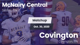 Matchup: McNairy Central vs. Covington  2020