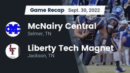 Recap: McNairy Central  vs. Liberty Tech Magnet  2022